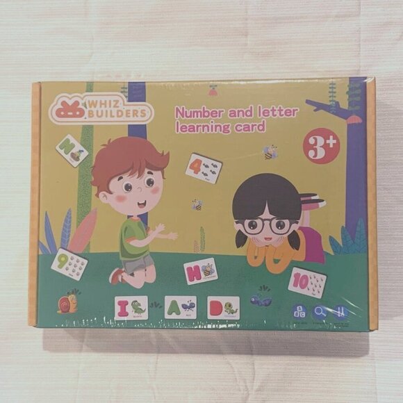 Numbers and Letters Flashcards for Kids! - Colors, Shapes, Dry Erase! NWT - Picture 1 of 6